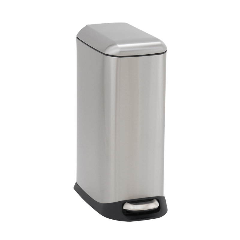 Poubelle à pédale 5 gallons en acier inoxydable Design Trend