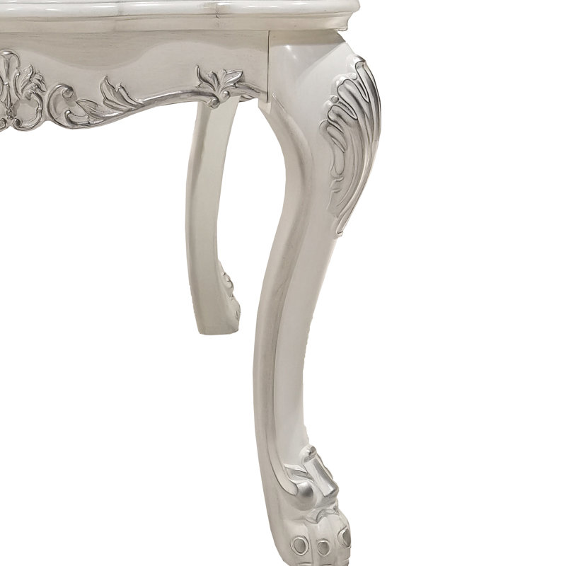Table de bout Bone White