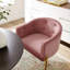 Fauteuil d'appoint performance en velours capitonné Savour-1523517712