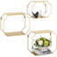 Adoraim 3 Piece Metal Floating Shelf