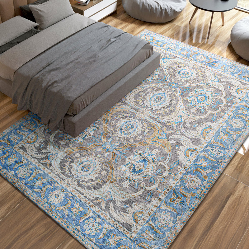 Tapis multicolore de haute qualité noué à la main, Rectangle 10 pi x 14 pi