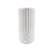 19" H White Geometric Tall Planter-1076257835
