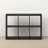 6-Cube Bookcase, Thick Frame, Black Dark Oak-119847680-120436671