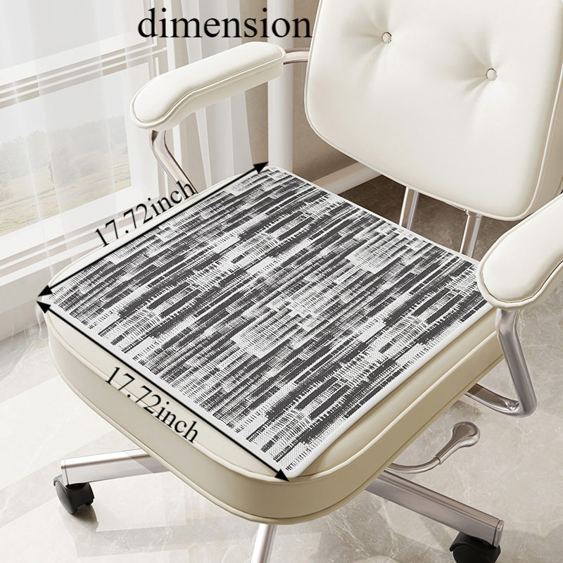 Ivy Bronx - Coussin de chaise, L 17,71 po x P 17,71 po