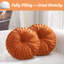 Coussin décoratif ultra doux en velours rond pour canapé (15 pouces)-102095931