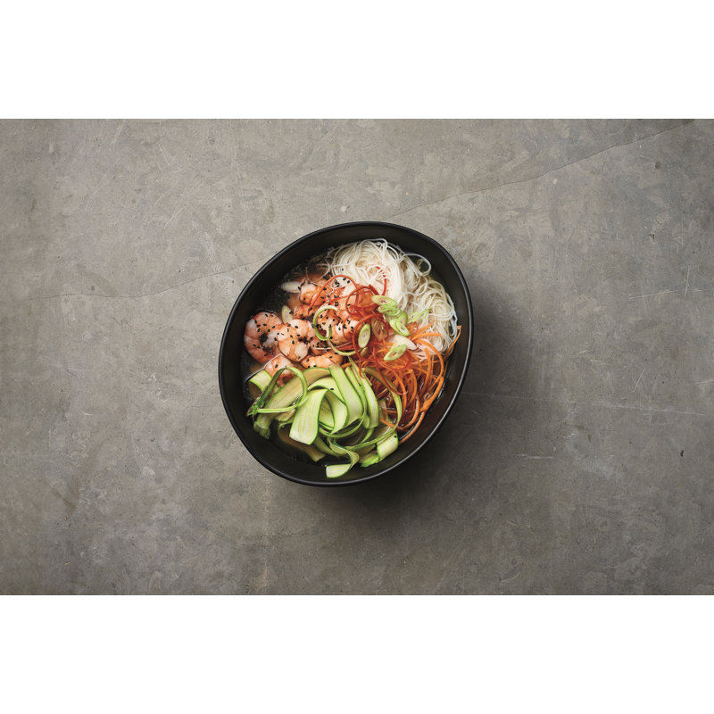 Pigment 380ml Noir Salad Bowl