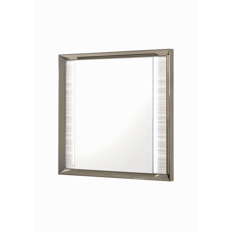 Étoile blanche avec miroir