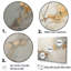 «Beige Gold Minimalisme Poteries I», ensemble d'art mural spirales abstraites-552040646-552040640