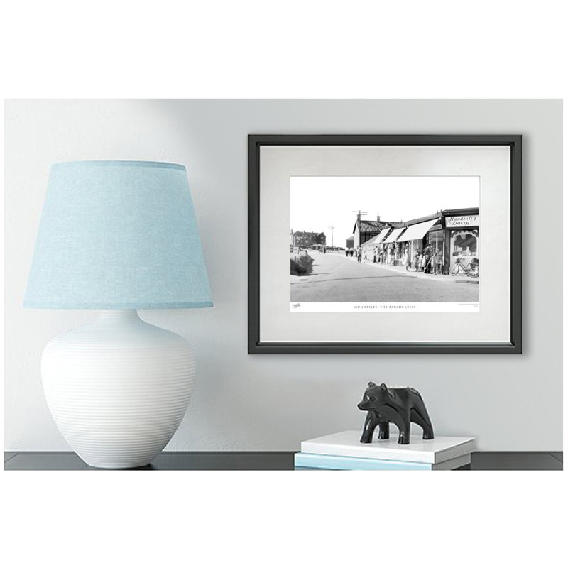 Mundesley, The Parade C1965 by Francis Frith - Single Picture Frame Print, 60cm H x 80cm W x 2.3cm D