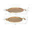 Leaira Gold Metal Round Decorative Tray