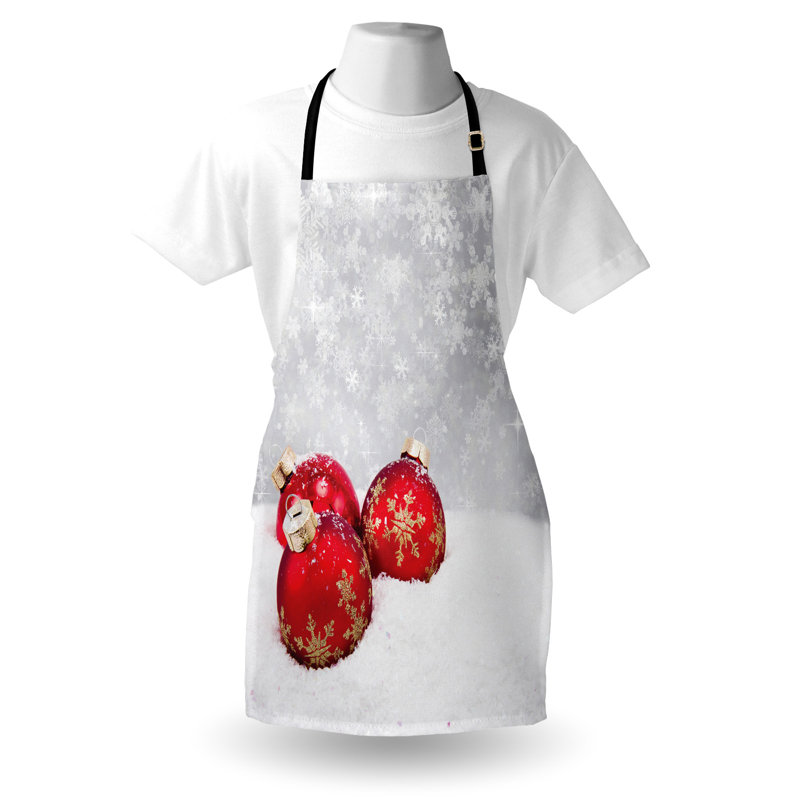 Christmas No Pattern Bib Apron