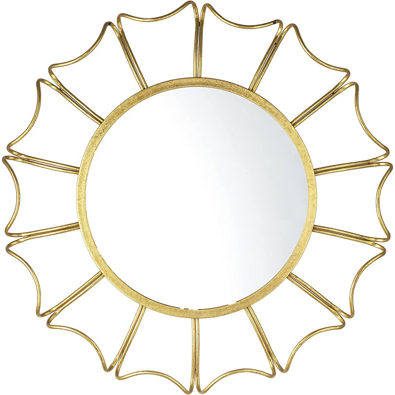 Aleen Metal Flat Wall Mirror