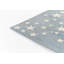 Tapis bleu lune et étoile en laine touffeté à la main Lola 8 pi 10 po x 11 pi 10 po-121099022