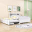 Lit plateforme en bois avec lit gigogne simple et 3 tiroirs Olriedge-2143325503-2143325502