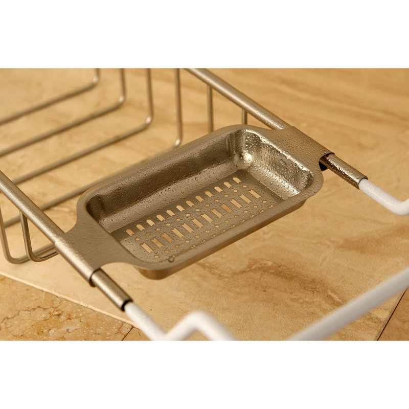 Plateau de rangement pour baignoire Kingston Kingston, Nickel brossé