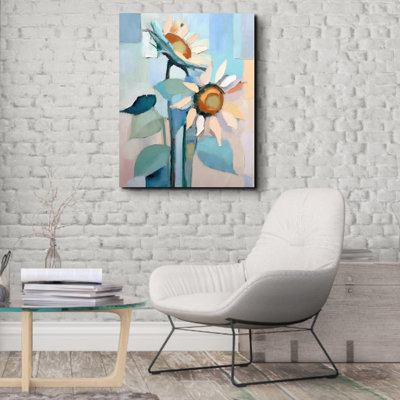 "Tournesols" sur toile