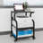 23.6 x 19.7 x 29.5 inches Large Printer Stand Printer Desk with Adjustable Storage Shelf on Wheels-93389586