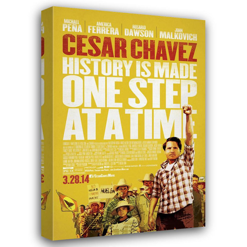 Cesar Chavez, 24" H x 16" W