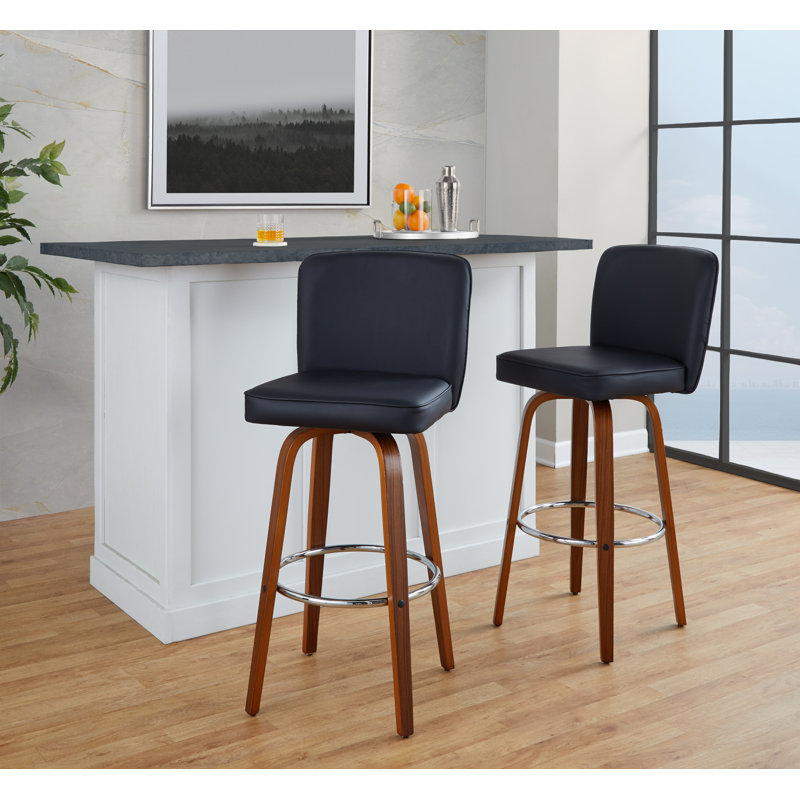 Henry 30" Fixed-Height Barstool - Set Of 2