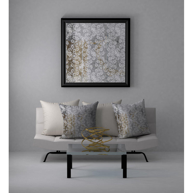 Grande housse de coussin carrée/insert, 24 po x 24 po