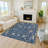 Machine Washable Indoor/Outdoor Derrick ACN2233 Global Rug-1789979076