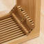 Banc en bois massif, banc d'entrée, banc de salon, banc à lattes-1868403524