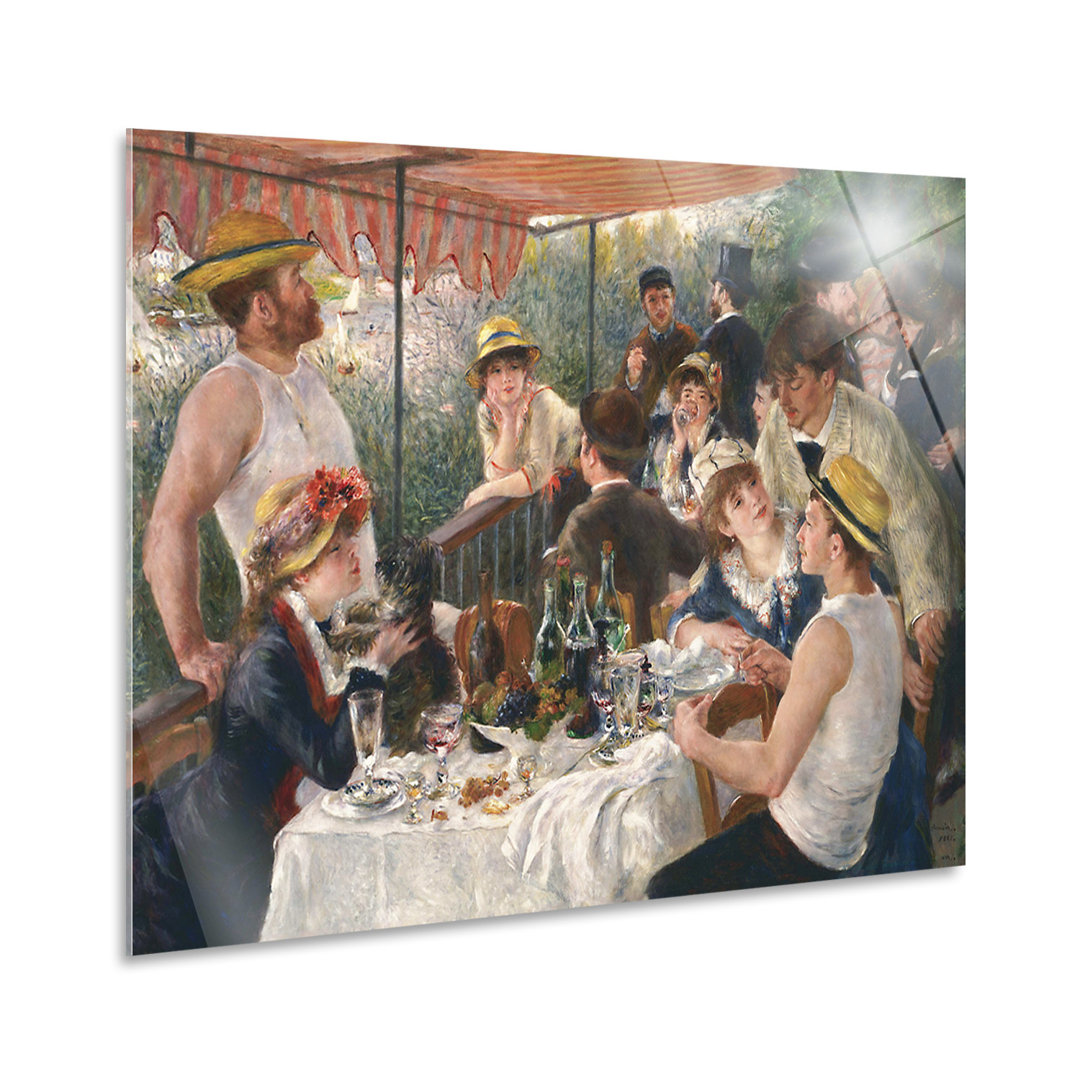 Acrylbild Pranzo Della Festa In Barca von Pierre Auguste Renoir