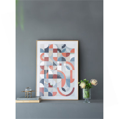 Miroir encadré 23,8 x 33,6 x 1,6 po