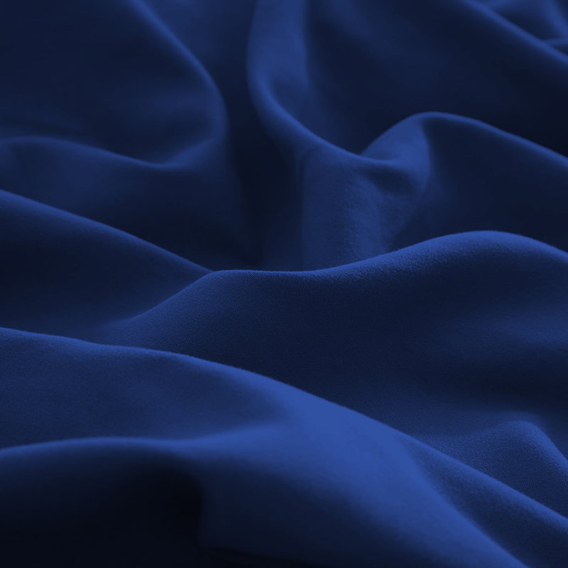 Super Soft Extra Deep Microfiber Brushed Fitted Sheet, Single (3'), Navy