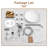 Thermostatic Rainfall Shower System with Rough in-Valve and Digital Display Handheld-91264286