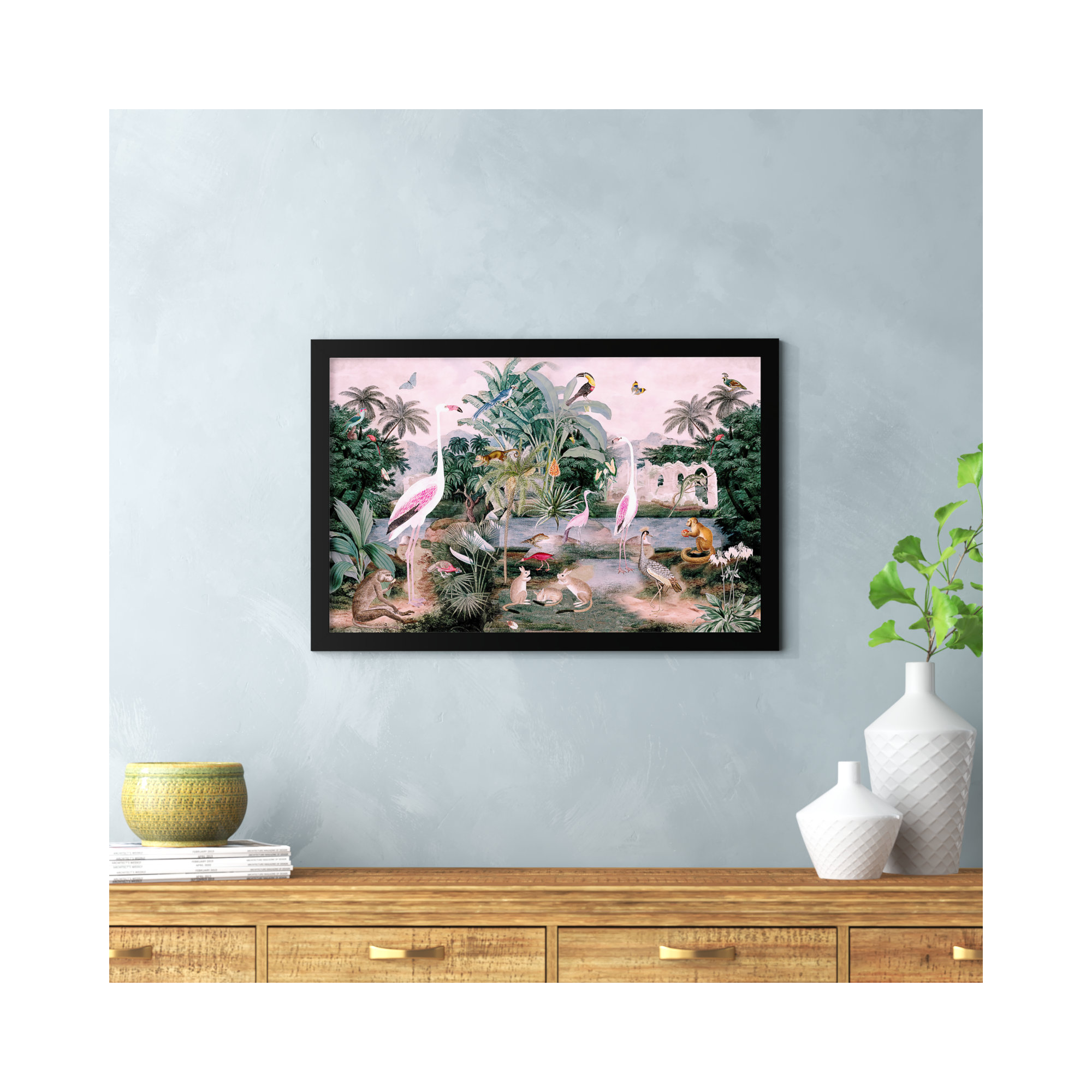 The One Place Day, 20" H x 30" W x 0.5" D
