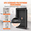 Niche de douche prête pour le carrelage 16 po x 24 po, organisateur à double tablette, niche carrée encastrée murale encastrée, niche de rangement scellée à savon moderne pour salle de bain