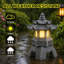 Statue de lampe de jardin zen-118735745