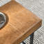 Tabouret d'appoint en cuir Calvin-1186708015