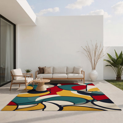 Zippy Pop Indoor And Outdoor Area Rug