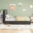 Bed Frame With Adjustable Headboard And 2 Storage Drawers, Soft Upholstered Platform Bed Frames-2132433169