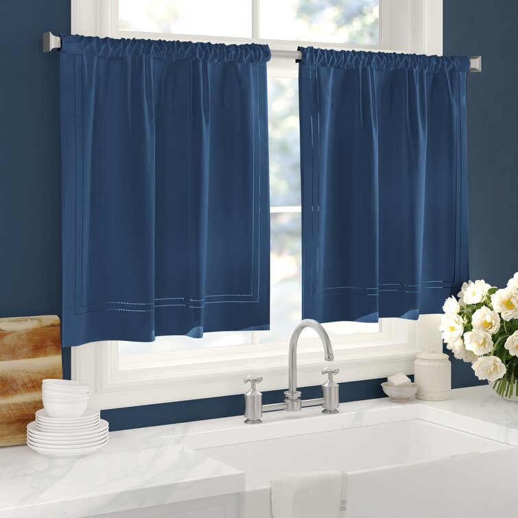 Lark Manor Reade Tailored 30'' W Cafe Curtain & Reviews | Wayfair