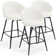 26" Swivel Upholstered Counter Height Bar Stools