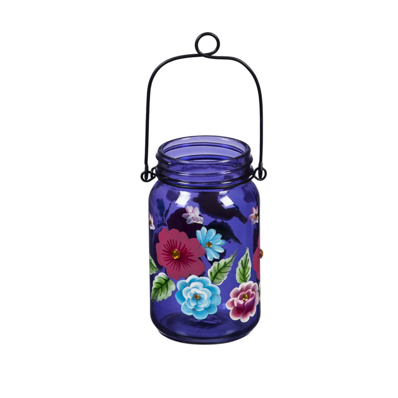 Pot de verre 3,15 po, Mauve