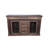 Metal Cladded Sideboard, 57x16x39