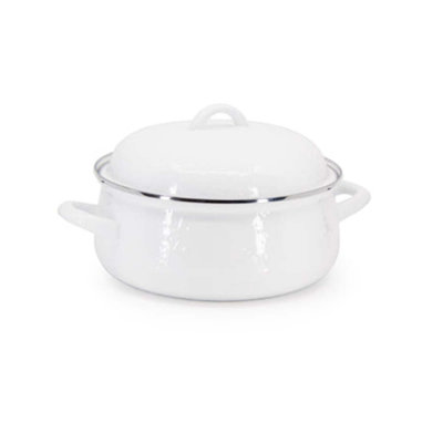 Golden Rabbit Enamelware 4 Qt. Dutch Oven