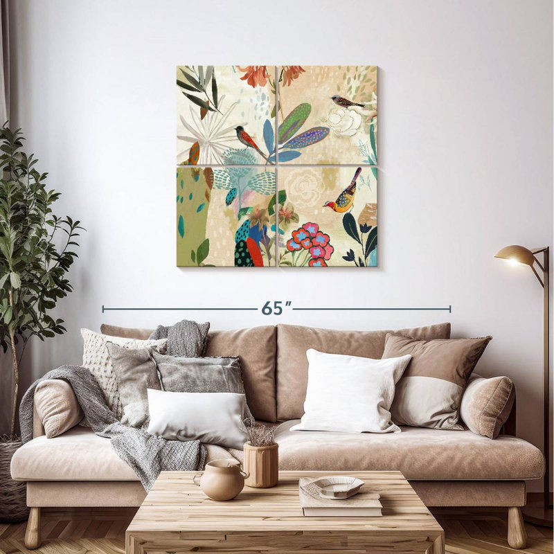 Harnek, où la passion fleurit I, H 38 po x l 38 po