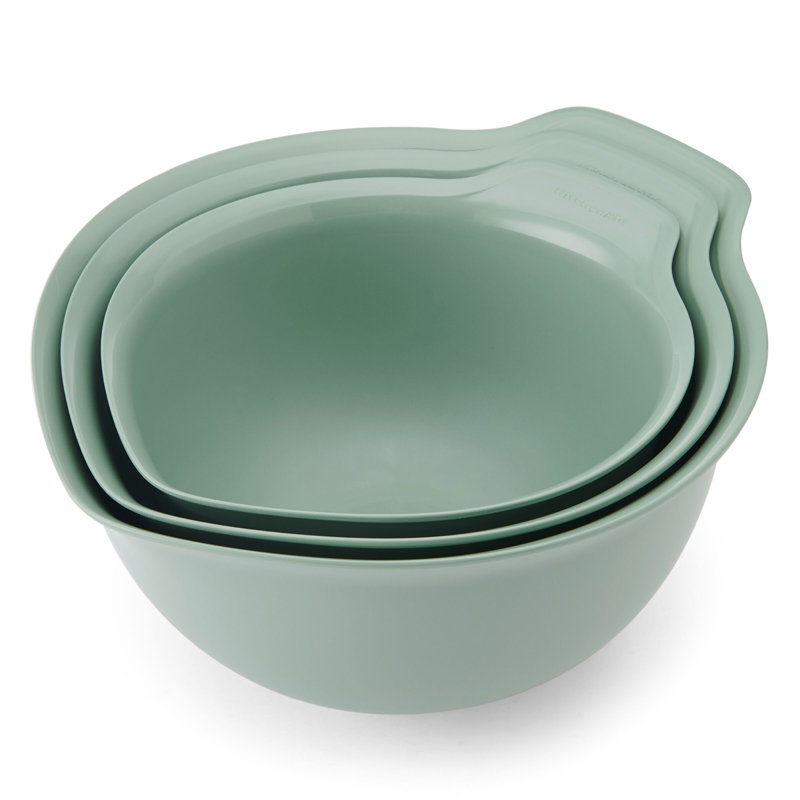 KitchenAid® Universal 3-Piece Nesting Mixing Bowls, Cardamom