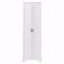 Armoire de rangement avec 2 portes pour salle de bain, bureau, tablettes réglables, panneau de fibres à densité moyenne-772853691