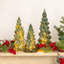 Mercury Glass LED Tree Set