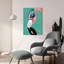 Art mural en verre sauvage 4 pi par Yvette St. Amant-2130934126
