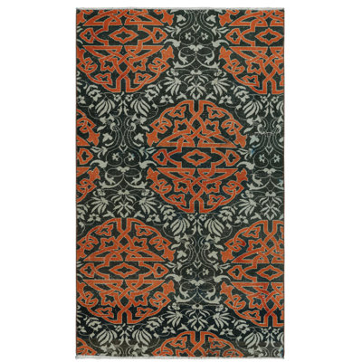 One-of-a-Kind 3'1"x5'2" Hand Knotted Area Rug