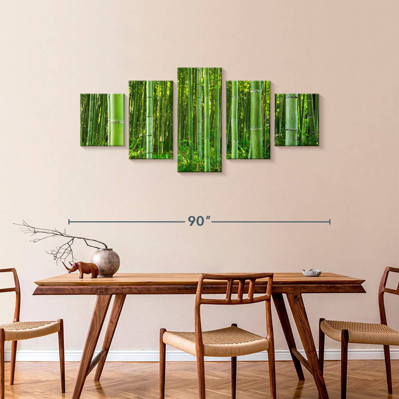 Bamboo Jungle, 36" H x 80" W