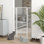 Barrière pour chat très haute 59 po, barrière pour animaux 30 à 41 po