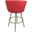 Tabouret de bar pivotant en métal Karimah-1389656965-1389656960